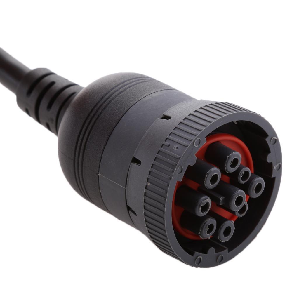 Truck 9 Pin  Pin  Interface  Code Reader Adapter Cable