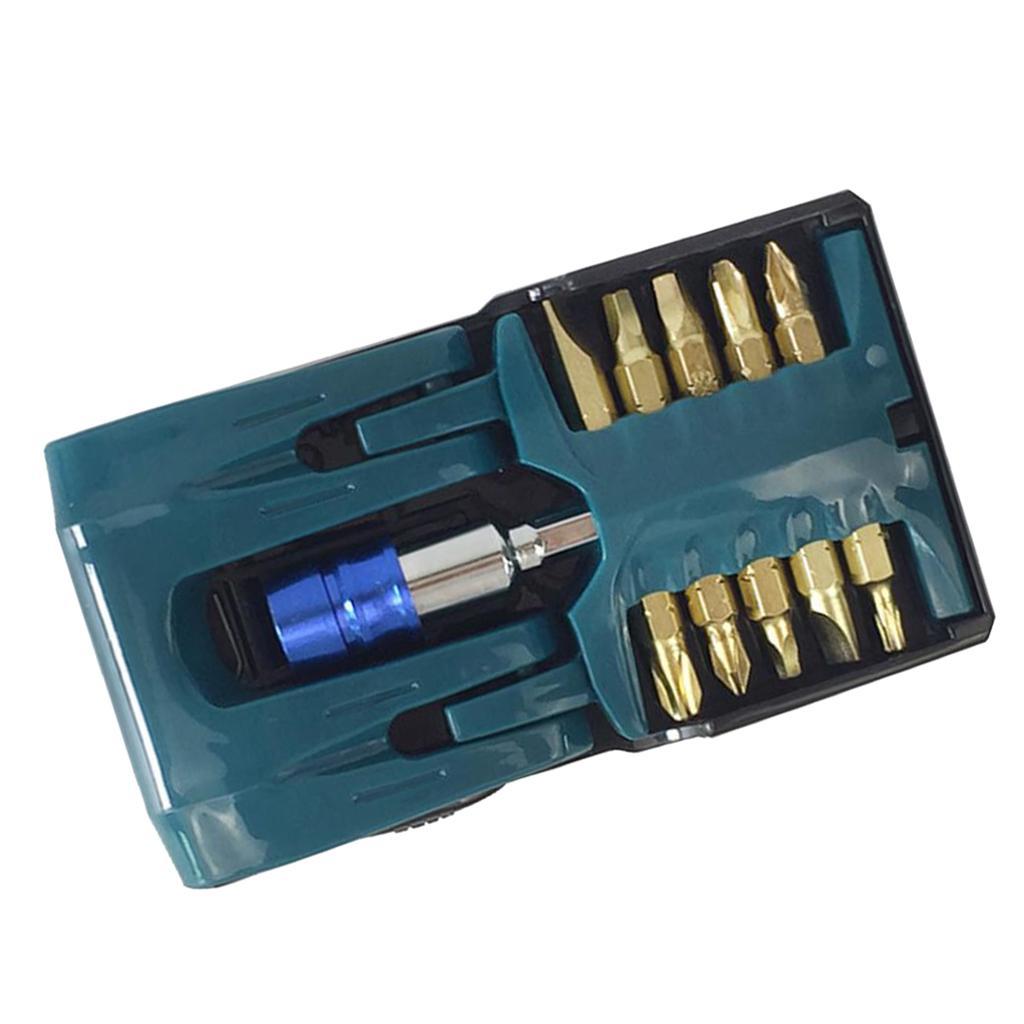 10pcs Hex Shank Security Bit with Extension Bit Precision Screwdriver Set