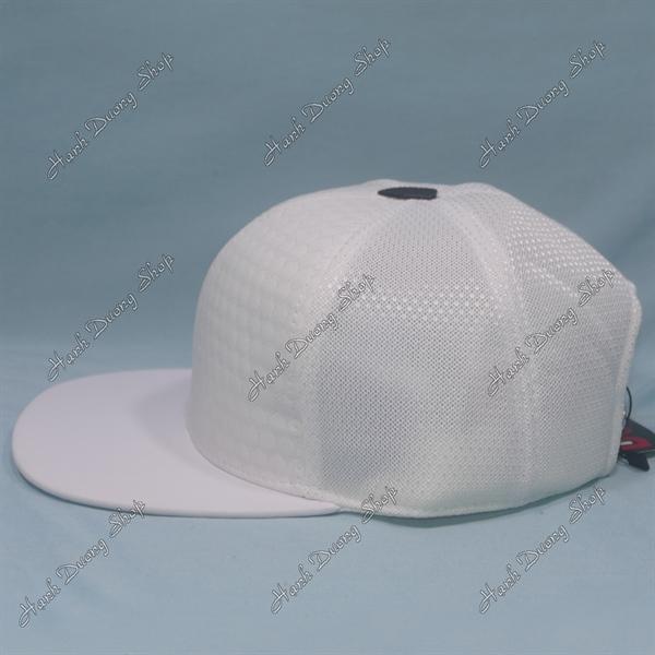 Mũ Nón Snapback thời thượng nón hiphop vá lưới cao cấp phong cách phù hợp với mọi lứa tuổi - Trắng