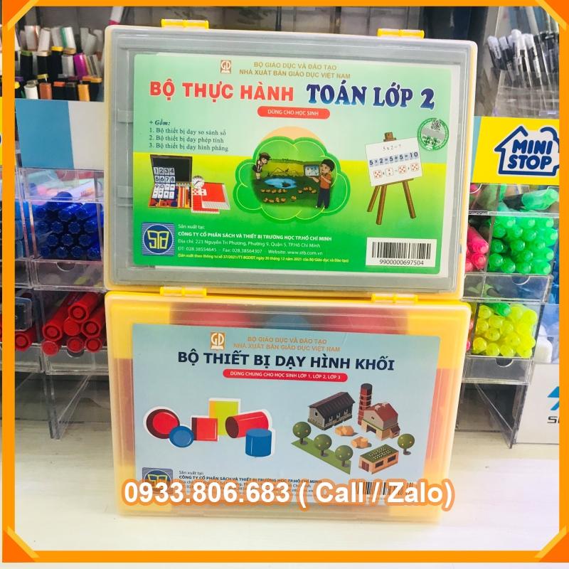 bộ thực hành toán lớp 2 theo chan trời sáng tạo(bộ 2 hộp){siêu hot)