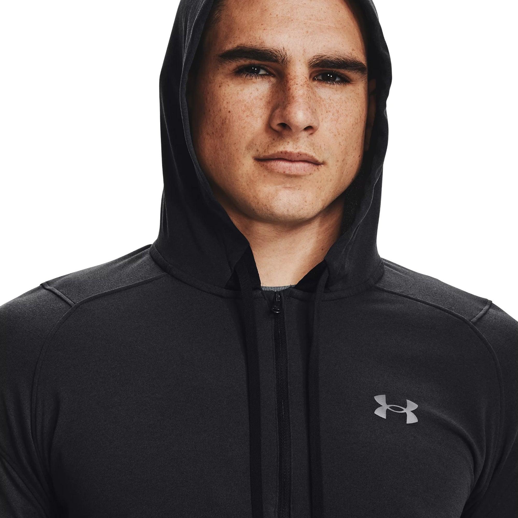 Áo khoác hoodie tay dài có nón thể thao nam Under Armour RUSH 1/2 Zip - 1361507-001