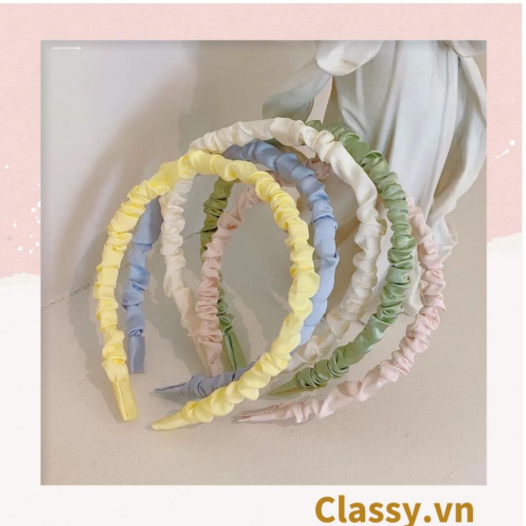 Băng đô, cài tóc vải nhiều màu thanh lịch thời trang Classy PK283