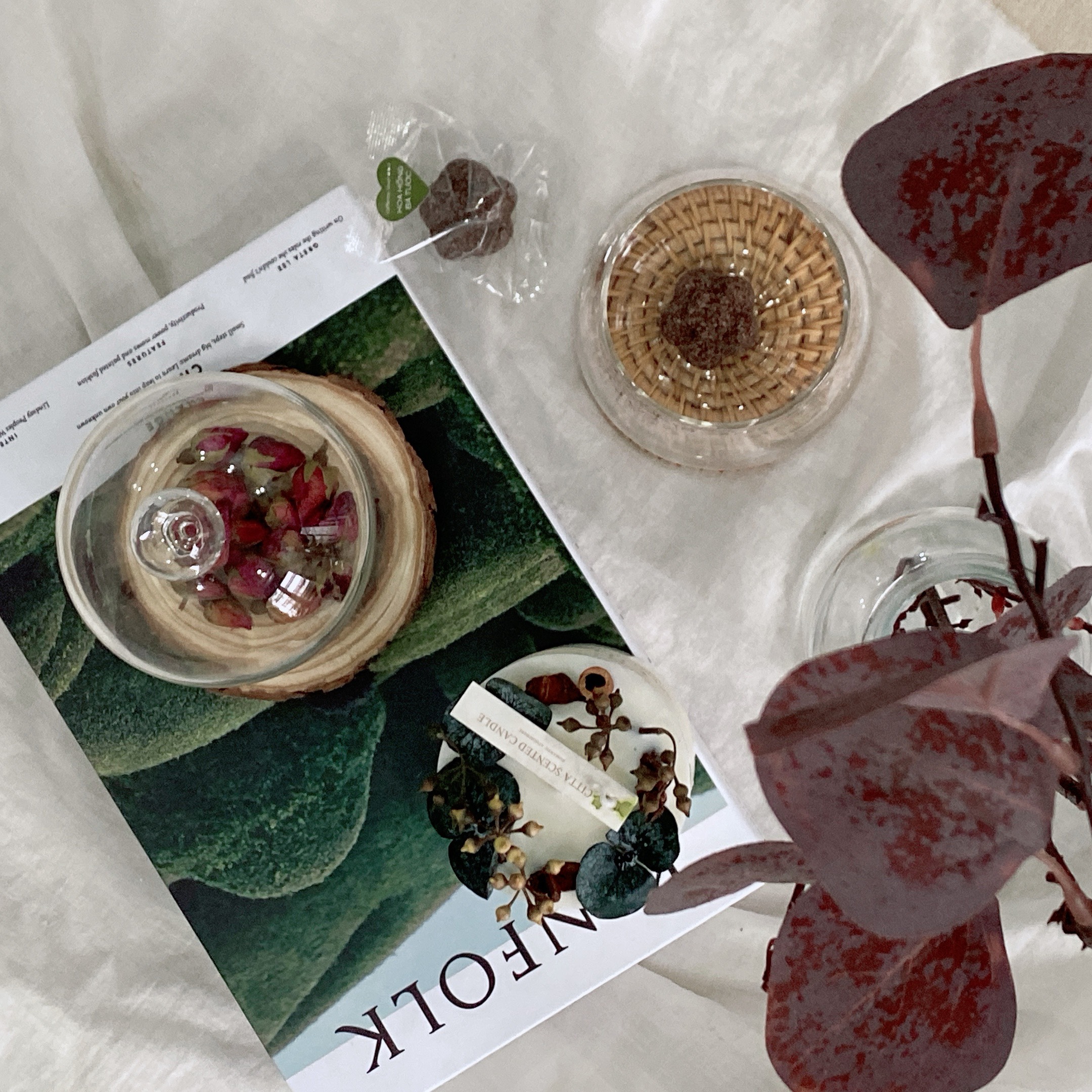 Tea Hopes - Trà viên thảo mộc hoa hồng - 8 viên