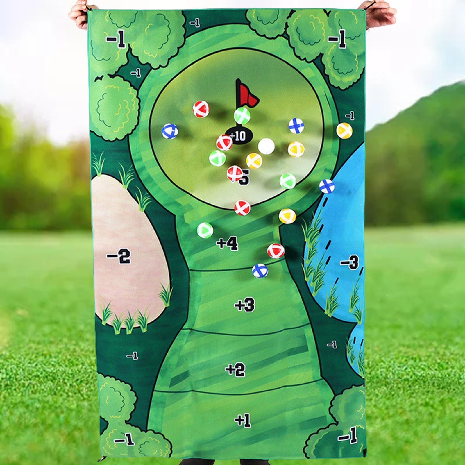 Golf Practice Blanket Toy Durable Golf Golf Game Sticky Blanket for Home
