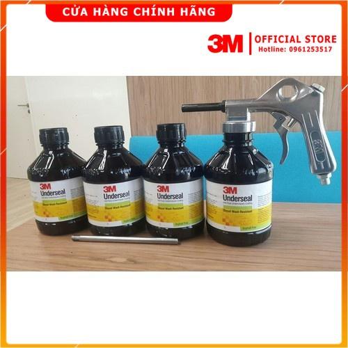 SƠN PHỦ GẦM CHỐNG ỒN 3M UNDERSEAL ANTI RUST UNDERCHASSIS COATING 1 LÍT