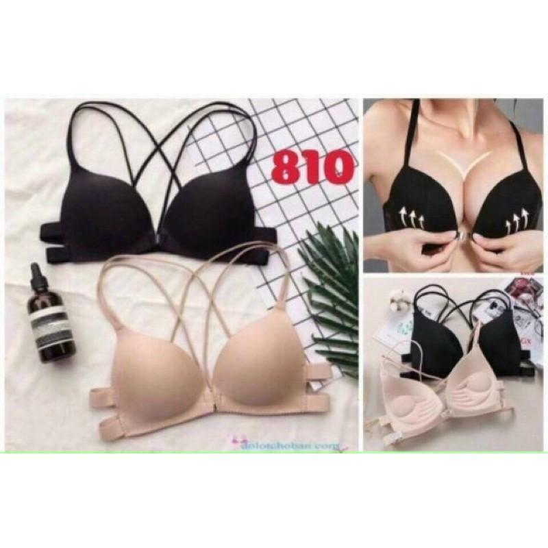 Áo bra su dày dặn siêu nâng ngực dây đan chéo -C
