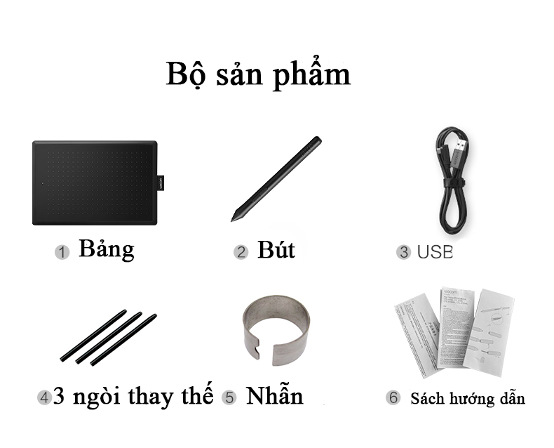 Bảng vẽ đồ họa Wacom CTL 472 chuyên dùng cho thiết kế đồ họa, dùng cùng với các phần mềm photoshop màu đen đỏ