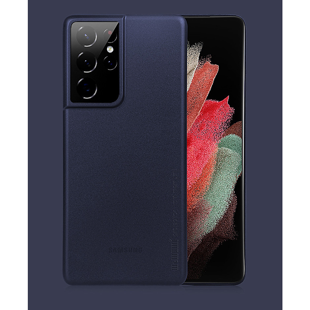 Ốp lưng lụa dành cho Samsung Galaxy S22 Ultra siêu mỏng 0.3mm bảo vệ camera - hàng nhập khẩu
