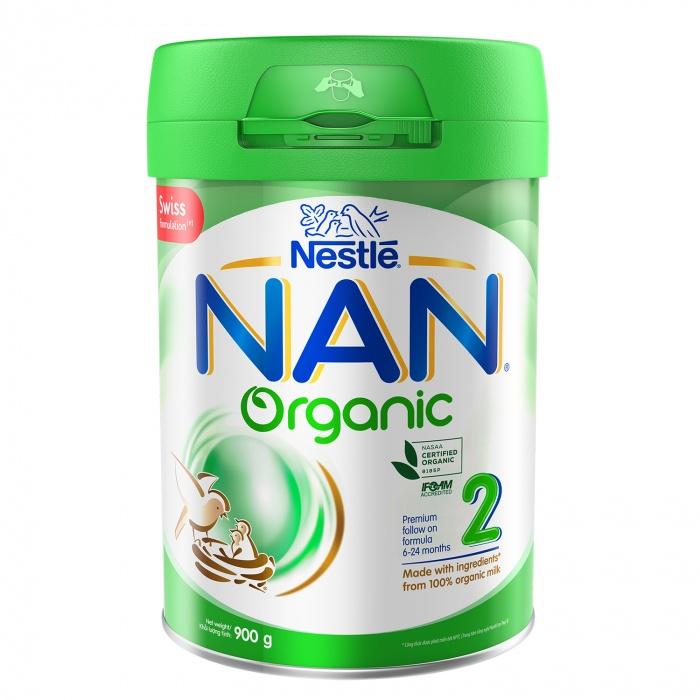 Sữa bột Nan Organic số 2 900gr