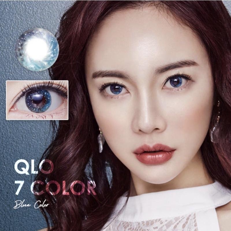 Kính Áp Tròng Qlo7 Blue 14.0 mm- FAIRY SHOP CONTACT LENS