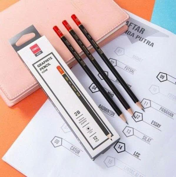 Cu24820 Bút Chì Deli Cao Cấp 2B