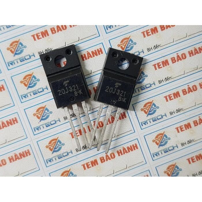 combo 4 con 20J321, GT20J321 Silicon N Channel IGBT 20A/600V TO-220F hàng chính hãng