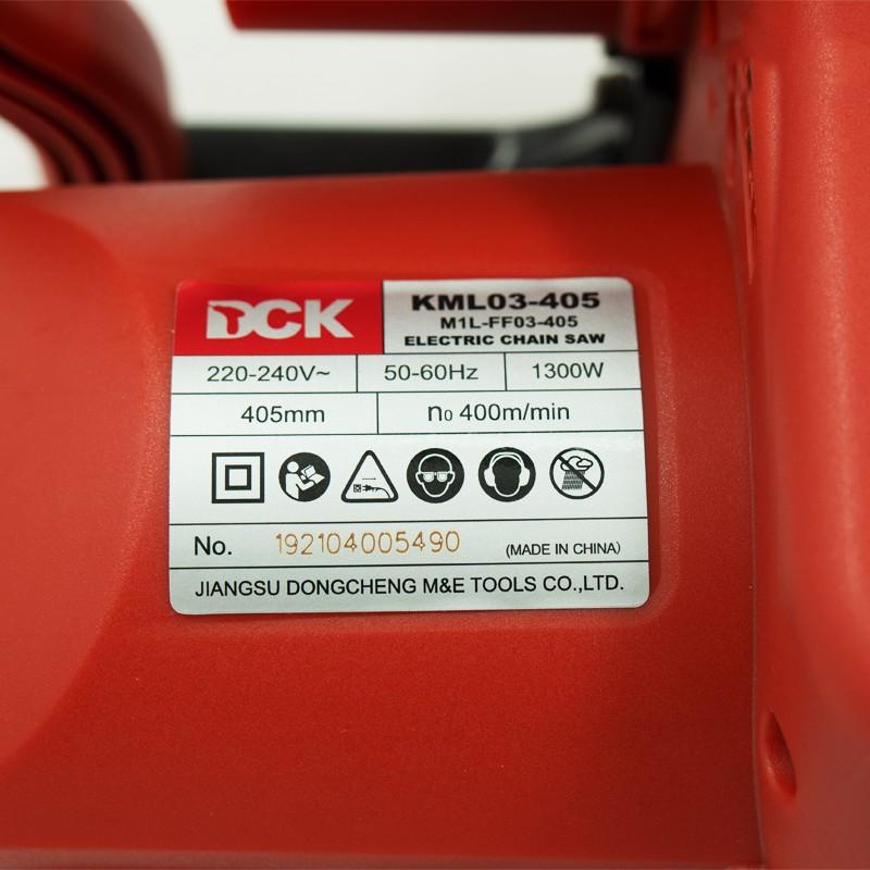 Máy cưa xích chạy điện DCK KML03-405 - Hàng Chính Hãng