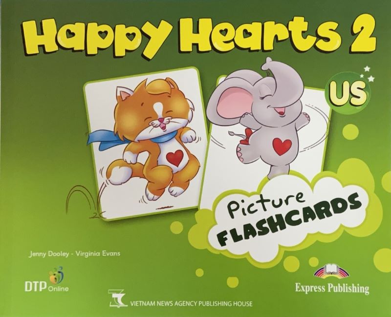Happy Hearts US 2 Picture Flashcards (Dim 27x22 )