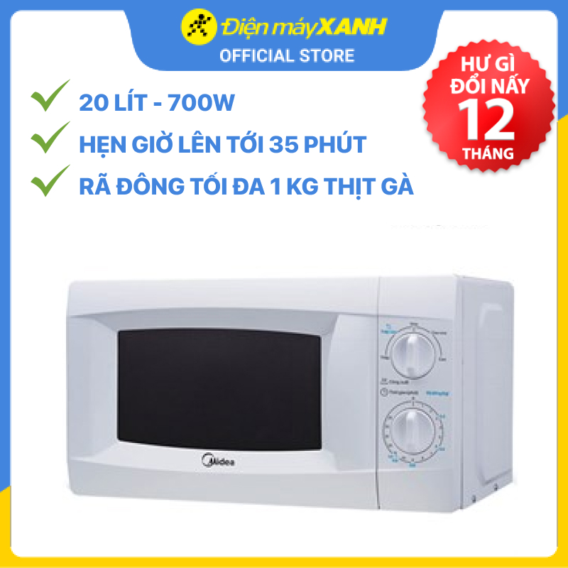 Lò Vi Sóng Midea MMO-20KE1 - 20L - Hàng chính hãng