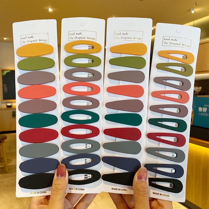 Set 10 kẹp tóc phong cách Hàn Quốc đáng yêu