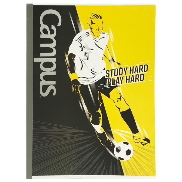 Tập Contrast B5 Kẻ Ngang Có Chấm 120 Trang ĐL 58-65g/m2 - Campus NB-BCON120 (Mẫu Màu Giao Ngẫu Nhiên)