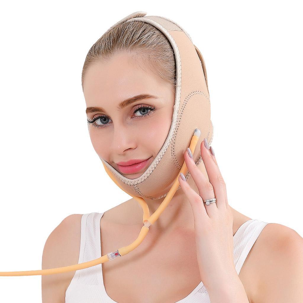 Face Lifting Cheek Mask, V Line Facial Mask, Wrinkle Chin Lift Up Mask, V Face Line Shaper Belt for Men Women Beauty
