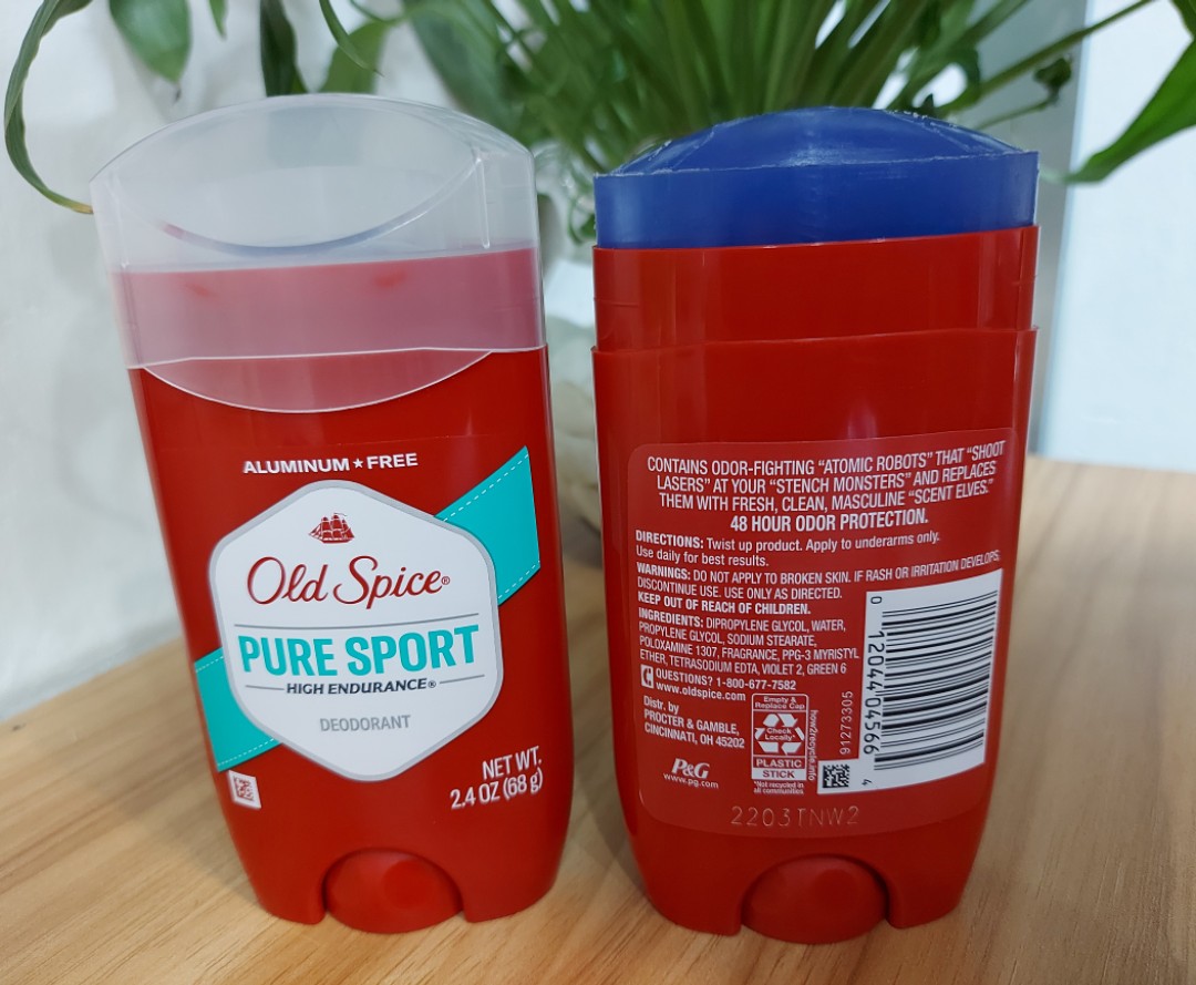 Lăn Khử Mùi Dành Cho Nam Old Spice Pure Sport 68gr