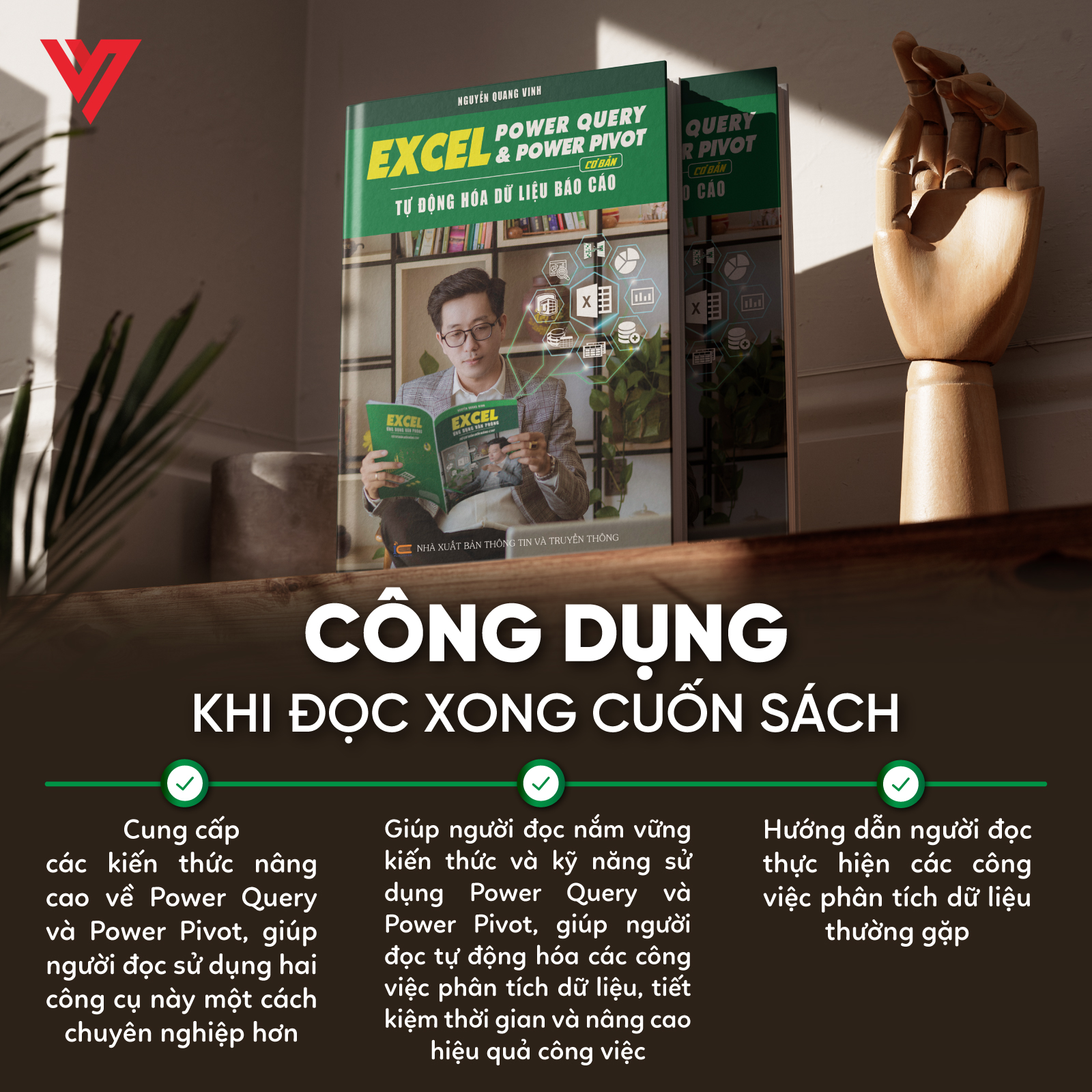 Hình ảnh Combo 2 Sách Power Query & Power Pivot Và 150 Thủ Thuật Excel Ứng Dụng Văn Phòng Kèm Video Khóa Học