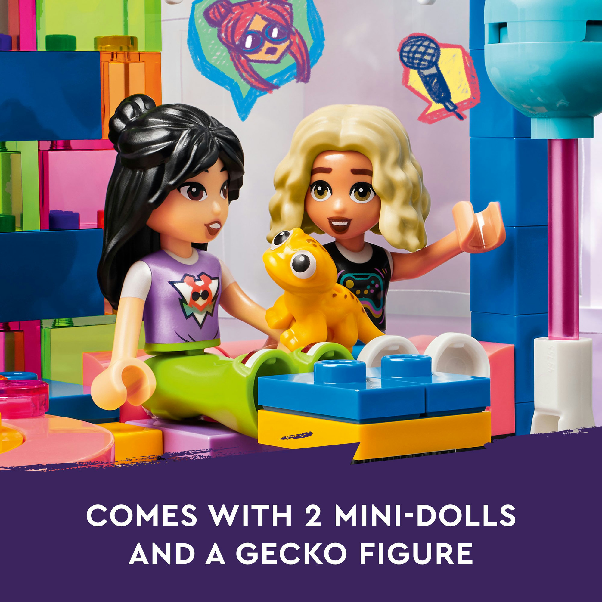 LEGO FRIENDS 42610 Đồ chơi lắp ráp Phòng hát karaoke (196 chi tiết)