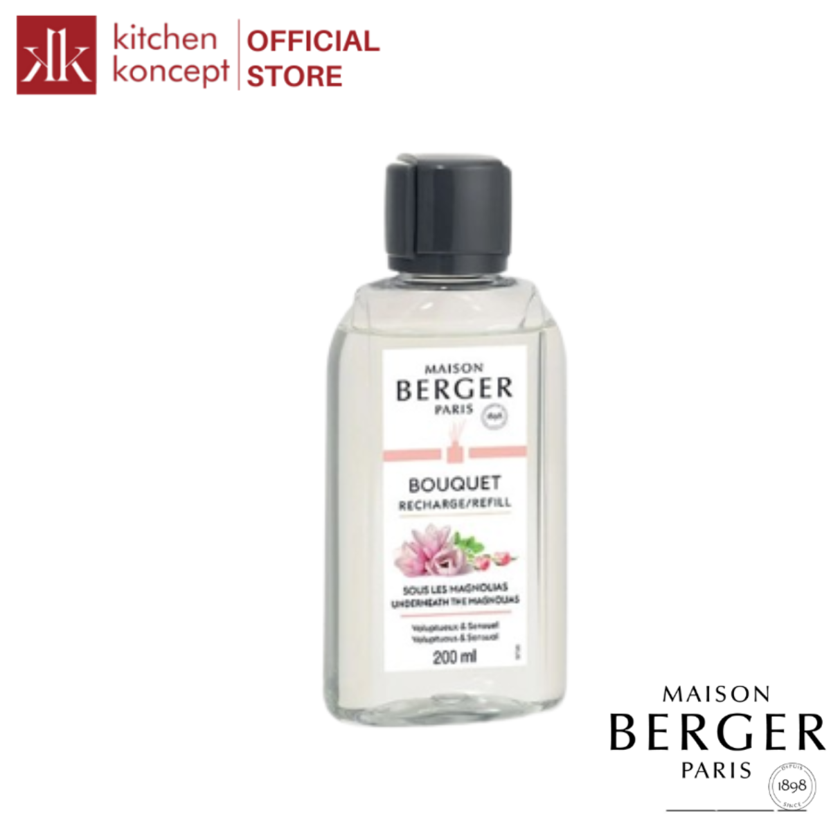 Maison Berger - Tinh dầu khuếch tán hương Underneath the Magnolias - 200ml