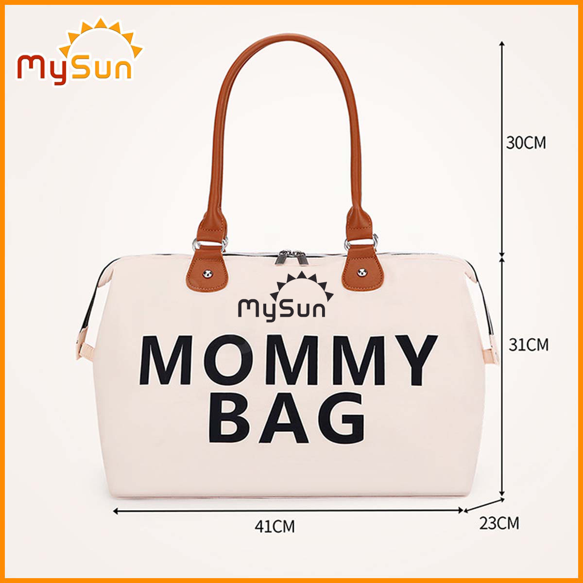 Bộ 3 túi đựng đồ cho mẹ bỉm sữa và em bé cỡ lớn MySun MamaTrio