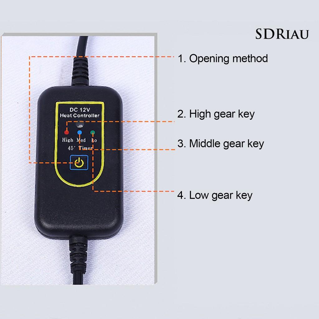 Chăn Giữ Ấm Mùa Đông 12v Dành Cho Xe Ô Tô / Xe Tải
