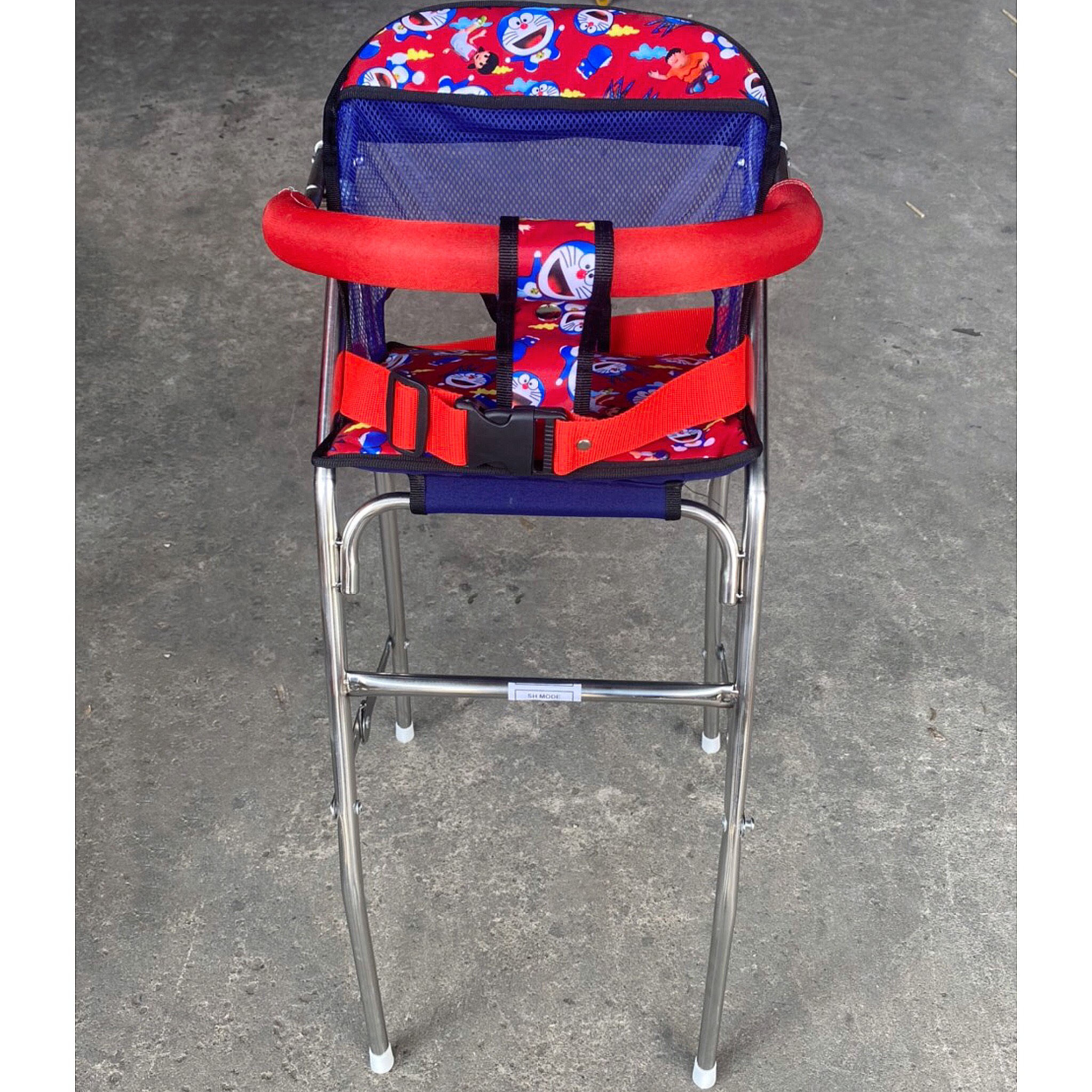 Ghế INOX ngồi xe Airblade 2014 đến nay , Nvx , Hayate , SH nam , lớn , ý , GHẾ GA XẾP INOX CÓ DÂY ĐAI