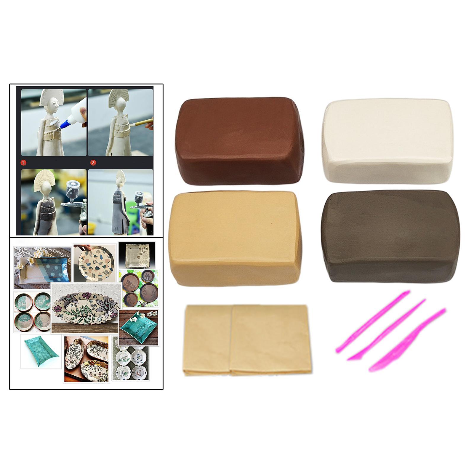 Pottery Clay Educational Toy Modelling Clay for Ceramics Arts Beginners