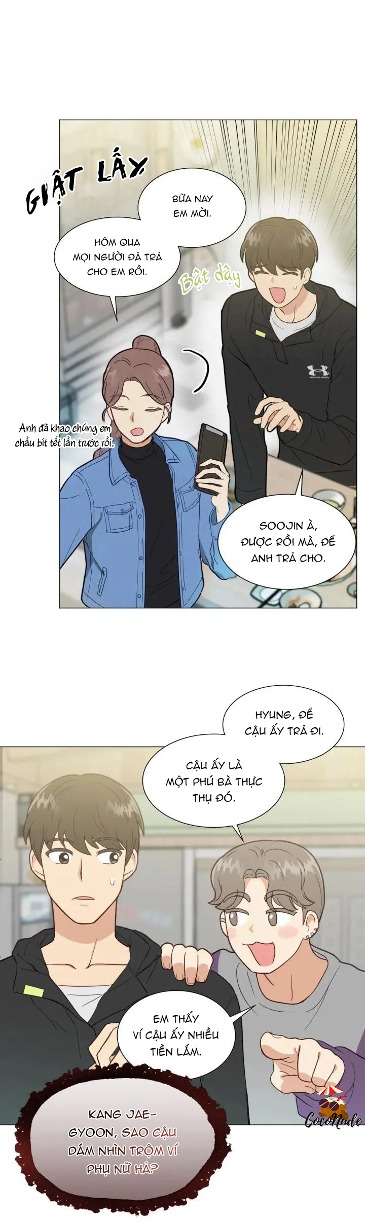 bạn cùng phòng kì lạ chapter 3 5