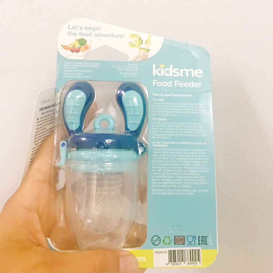 Túi Nhai Chống Hóc Kidsme Size M Dành Cho Bé Từ 4 Tháng Tuổi Trở Lên