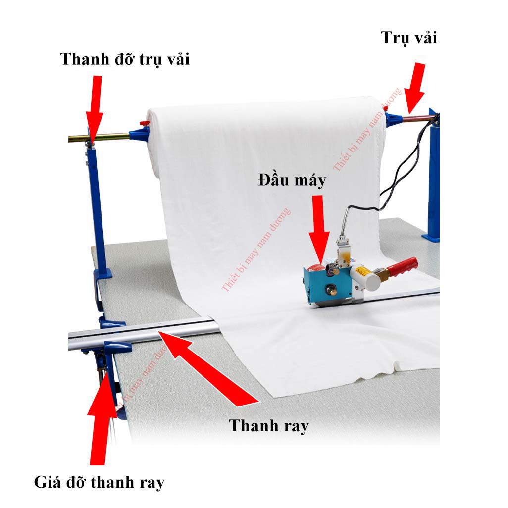 Máy cắt vải đầu bàn nguyên bộ > Máy cắt đầu cây