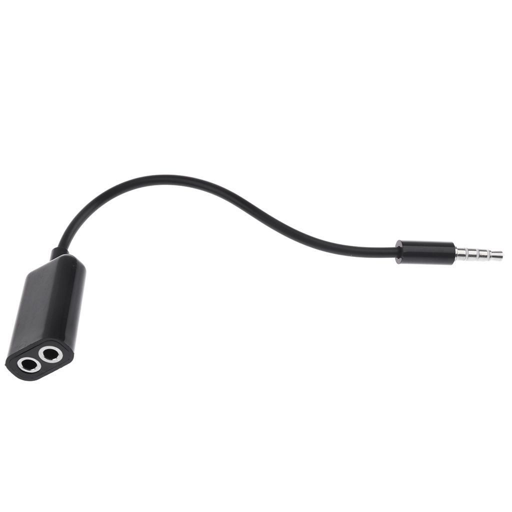 2pc 3.5mm Audio Splitter Adapter Stereo Audio Splitter Cable for Speaker and Headphone for Smartphone Tablets Laptops