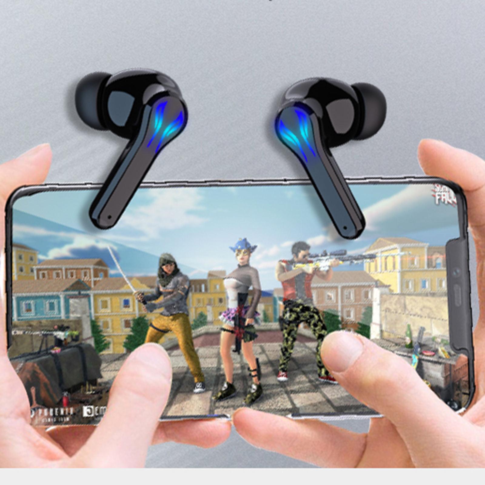 Bluetooth Gaming Wireless Earbuds IPX5 Waterproof for Sport Running Workout