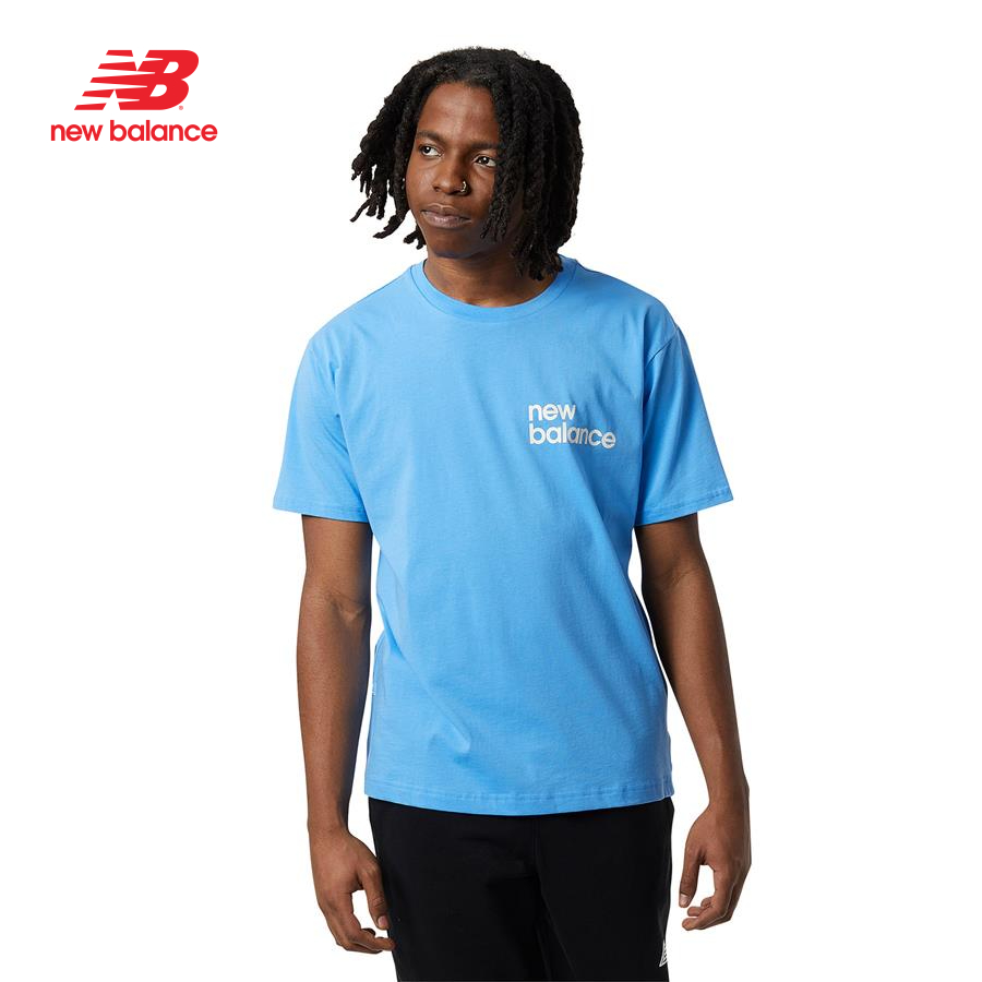 Áo thun thời trang nam New Balance LIFESTYLE T-SHIRT M SKY - MT23513SK (form quốc tế)