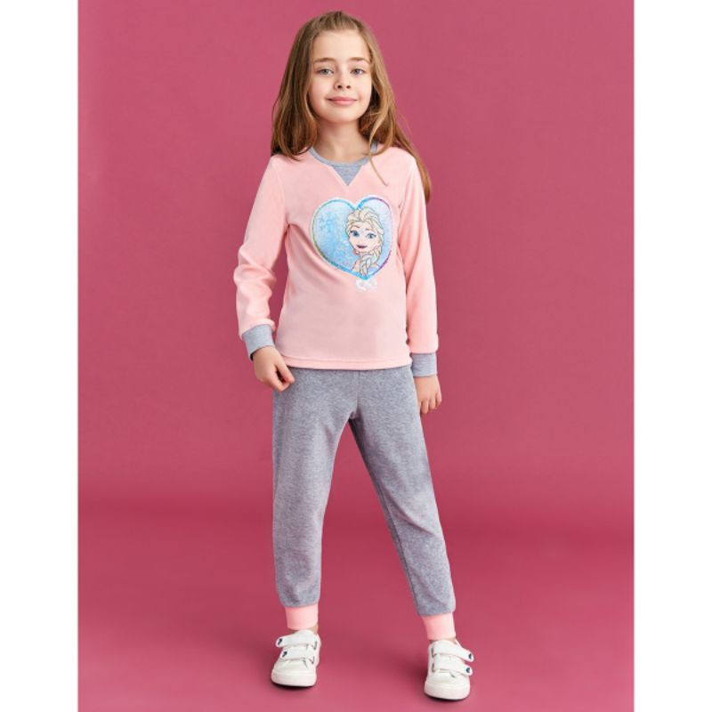 Bộ cotton dài tay chất đẹp cho bé gái 2-10t