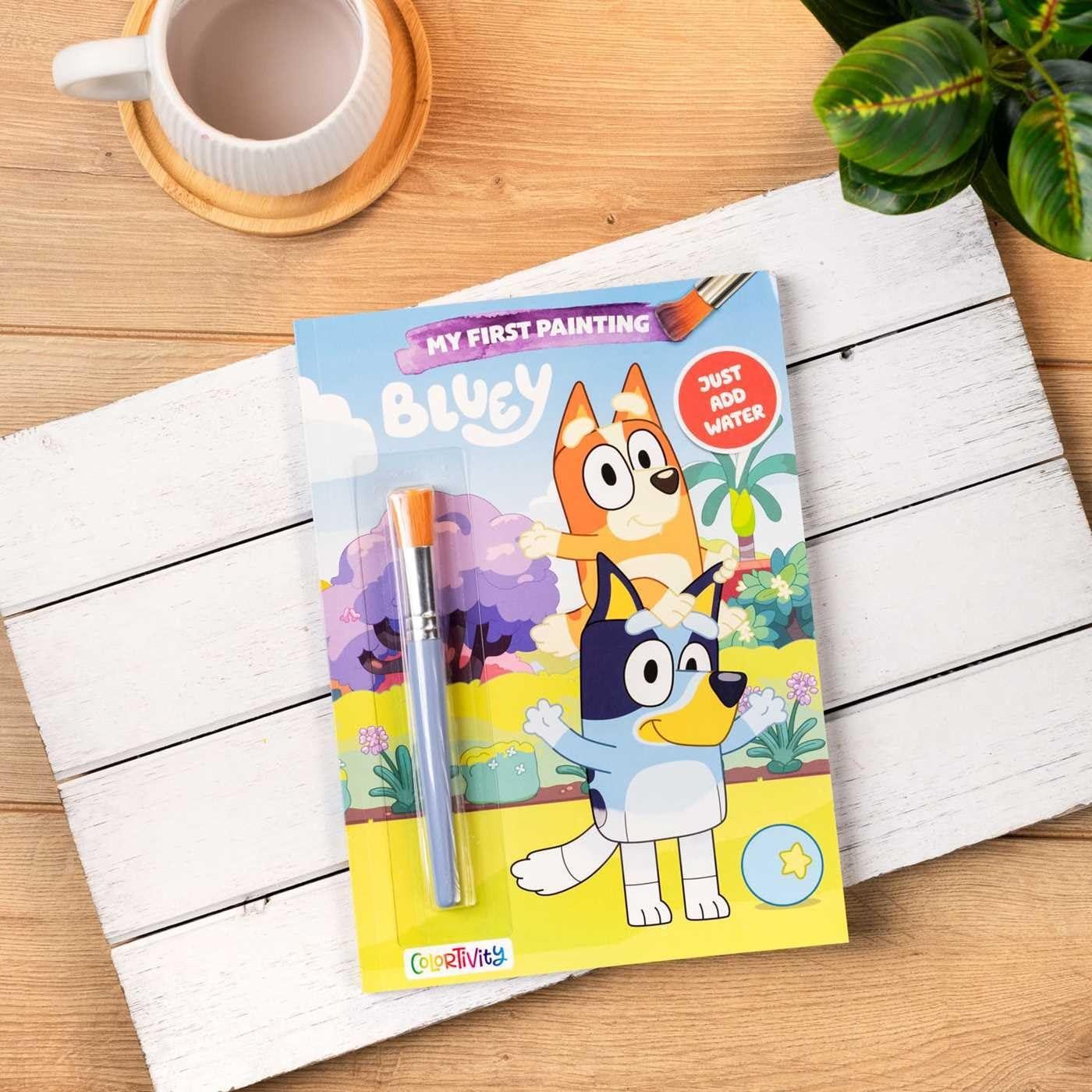 Sách ngoại văn: My First Painting - Bluey Colortivity