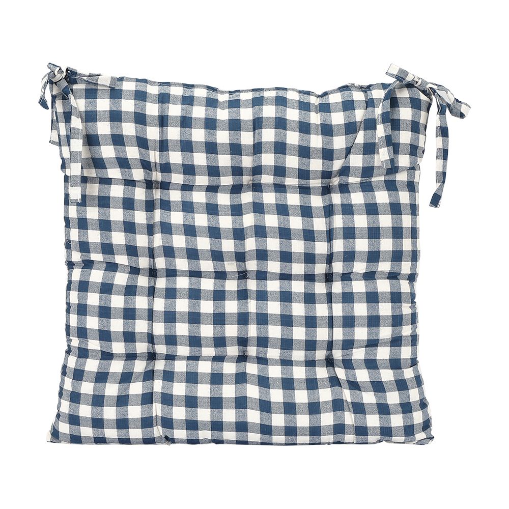 Đệm Ghế Tartan 40x40x8Cm Nâu |Index Living Mall | Nội thất Thái Lan