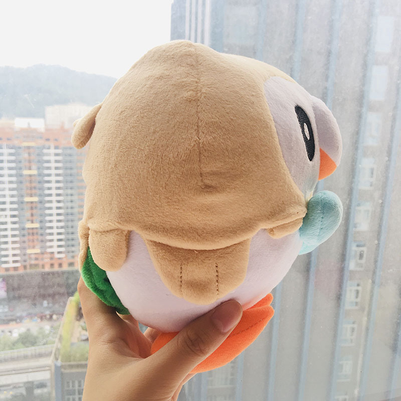 Gấu bông pokemon cú mèo Rowlet dễ thương (20cm) hàng xịn cao cấp xịn mịn đẹp, an toàn cho trẻ em