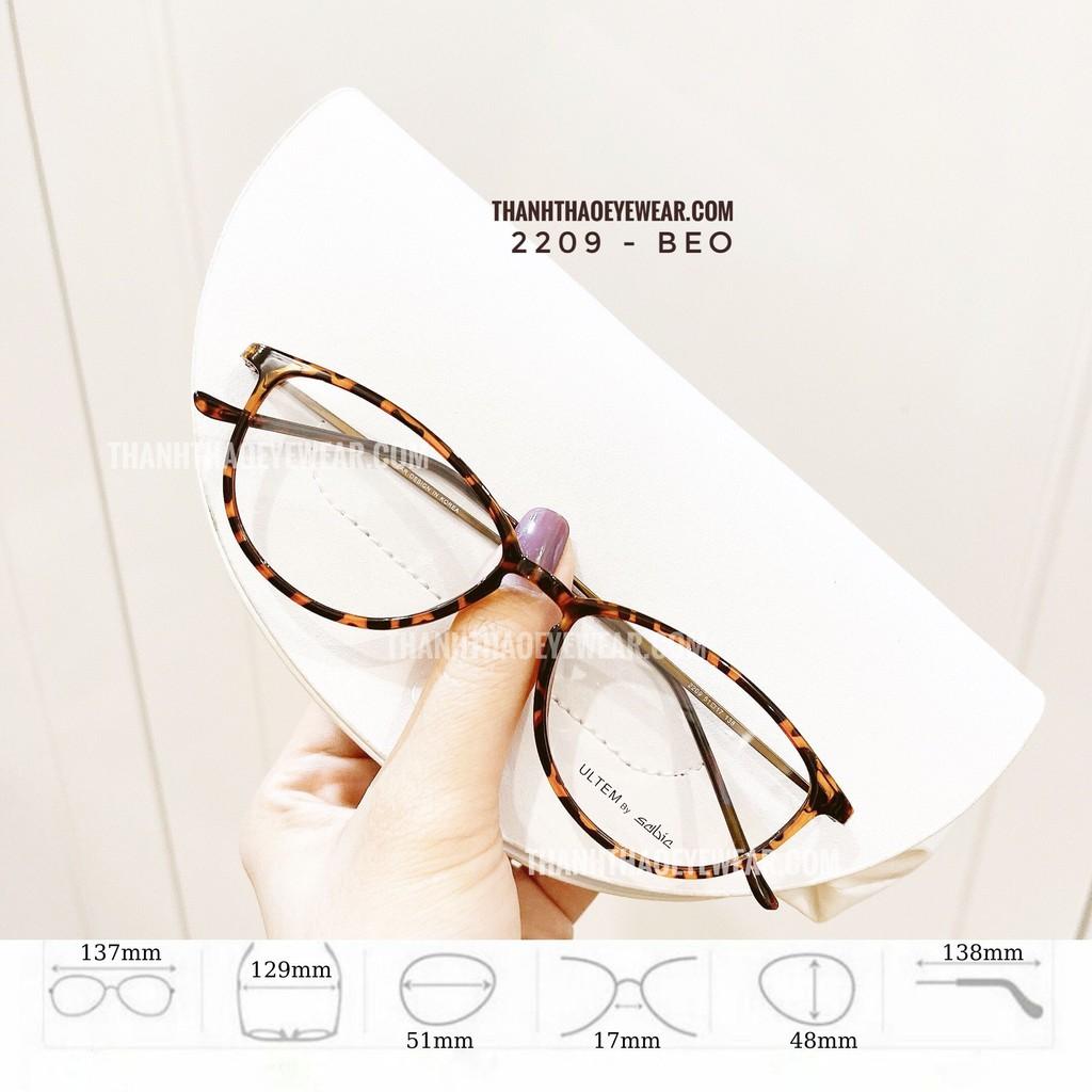 Kính Cận Mắt Mèo Dáng Tăm Mảnh Mini Gọng Kính Cận 2209 Nhiều Màu Cao Cấp- ThanhThao Eyewear