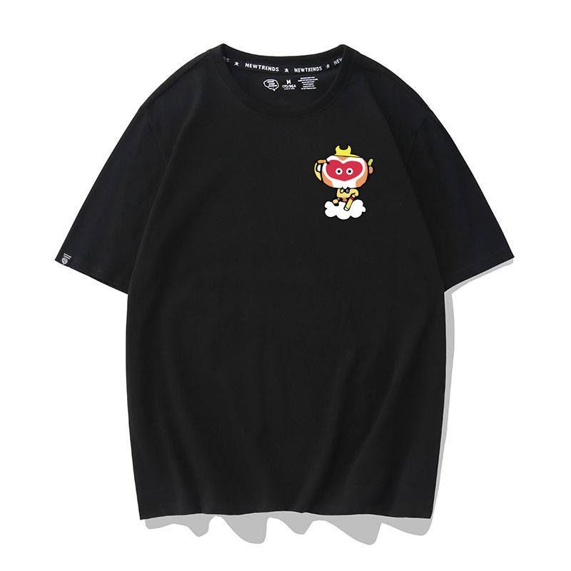 Áo Thun Nam Nữ Tay Ngắn Hình Icon Ngộ Không Nhiều Màu - Unisex - Cotton - Mã AT020