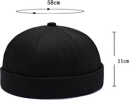 Mũ tròn Miki màu trơn phong cách cổ điển độc đáo – thêu chữ kiểu dáng đơn giản