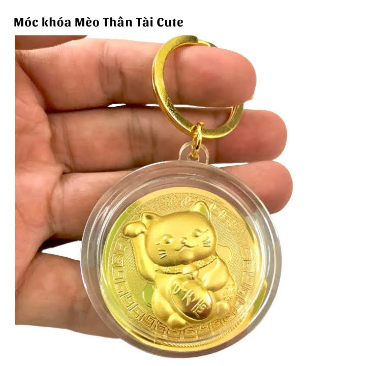 Móc Khóa Mèo Thần Tài Nhật Bản Cute ( giao mẫu ngẫu nhiên ) - SP006000