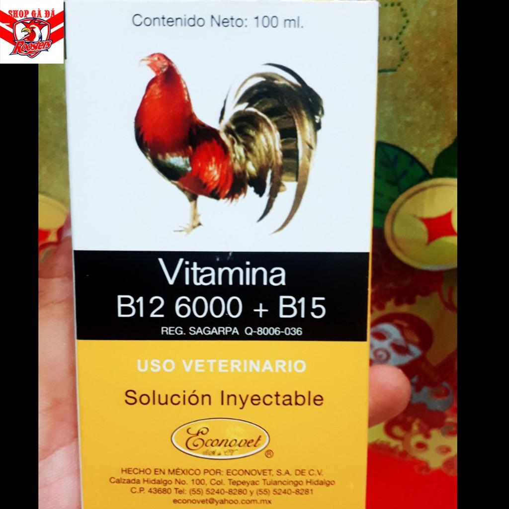 B12 6000 b15 đinh dưỡng cao cấp 10ml