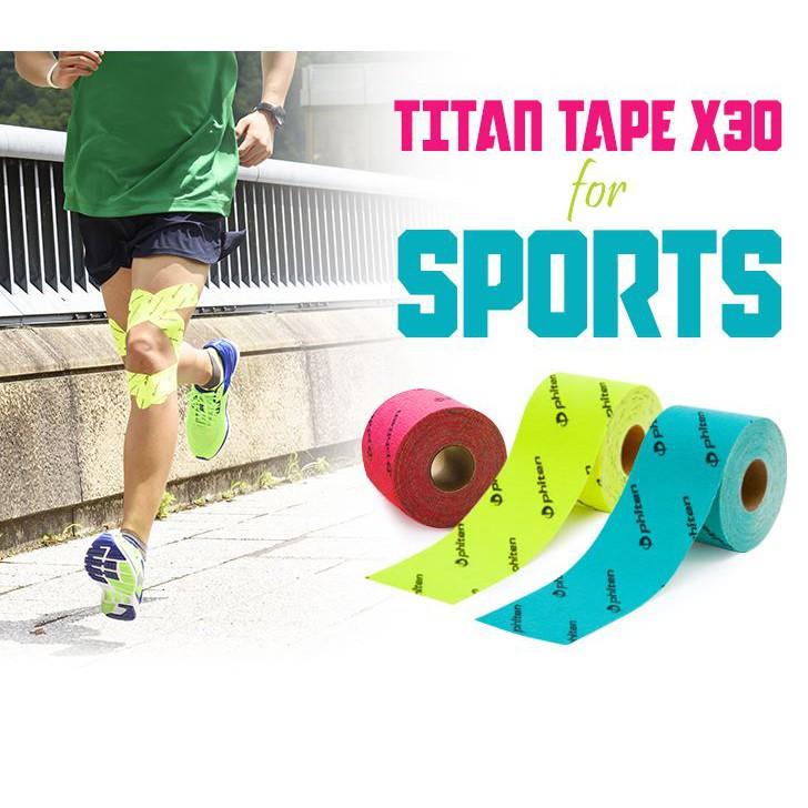 Băng Dán cơ thể thao Phiten Titanium X30 Stretched Sport