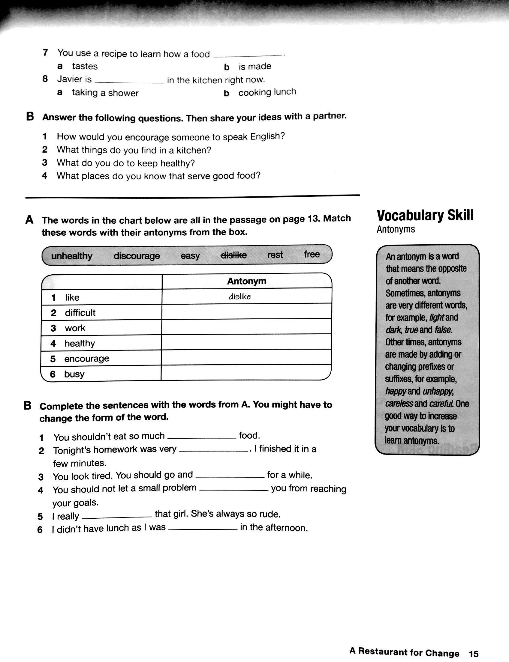 Active Skills for Reading 1 Student Book