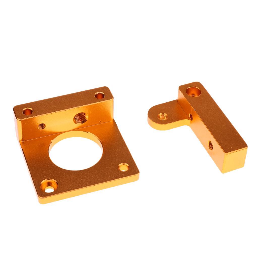 MK8 Extruder Aluminum Frame Block DIY Kit for 3D Printer