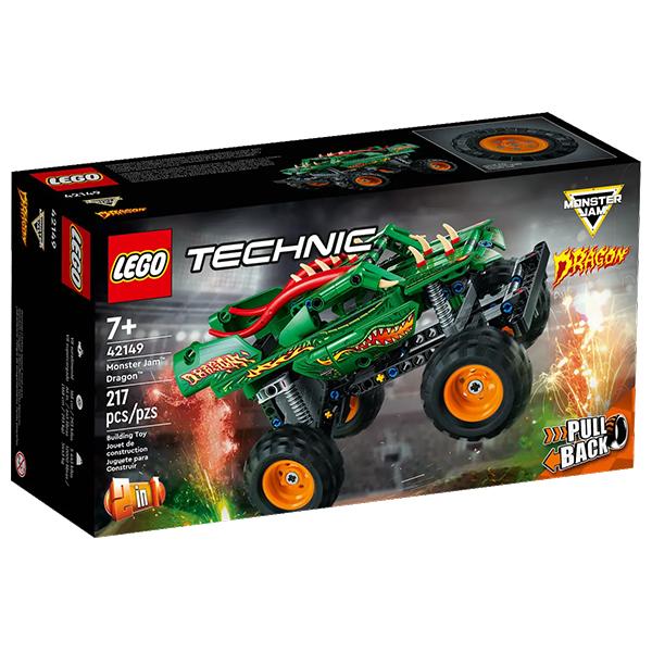 Đồ Chơi Lắp Ráp Lego Technic 42149 - Monster Jam Dragon (217 Mảnh Ghép)