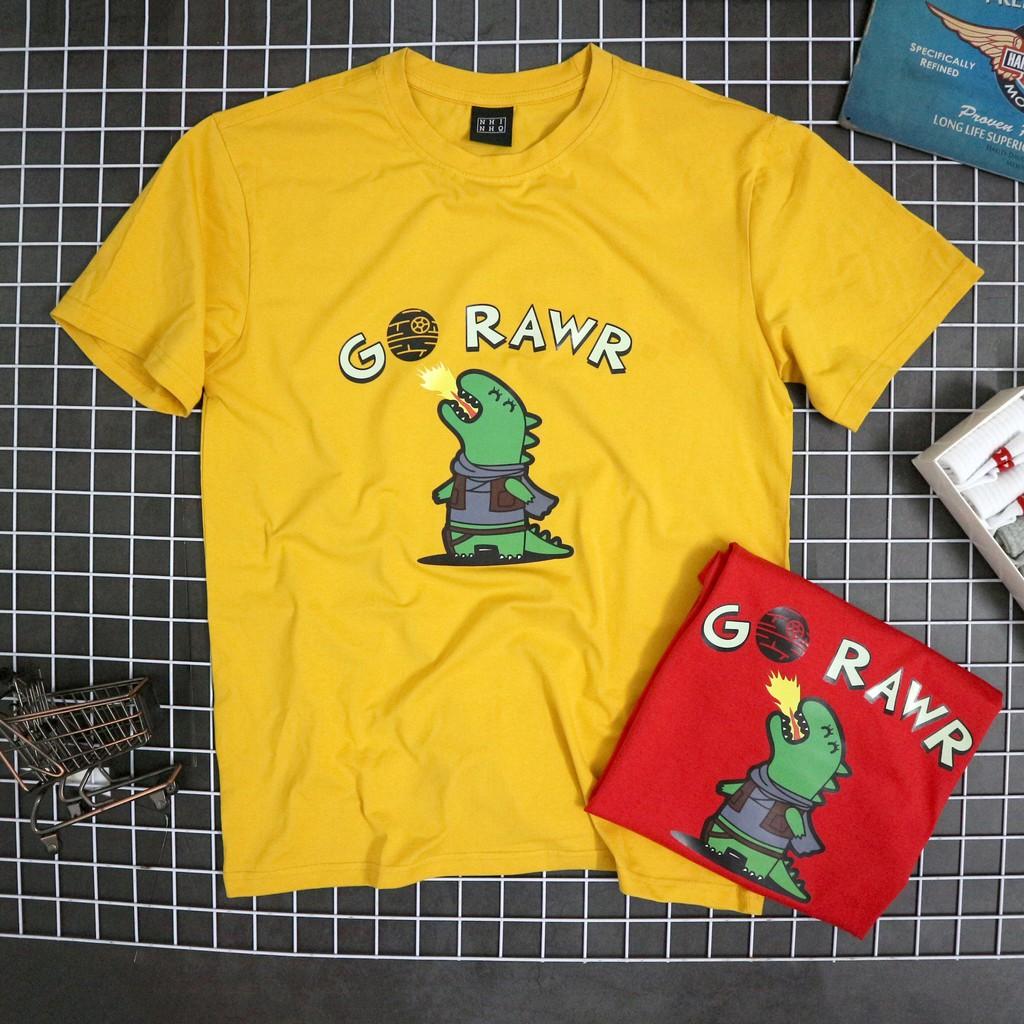 Áo thun freesize GO RAWR